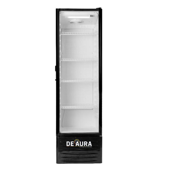 DEAURA 400L SINGLE DOOR GLASS FREEZER