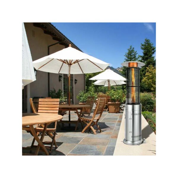 DEAURA HD ROUND FLAME SS GAS HEATER - Image 2